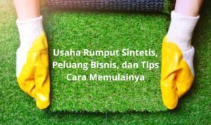 usaha rumput sintetis
