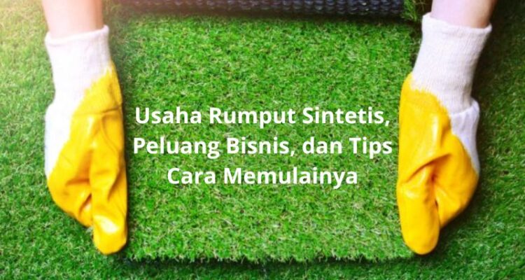 usaha rumput sintetis