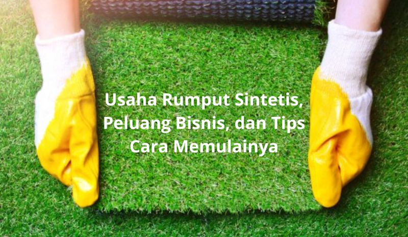 usaha rumput sintetis